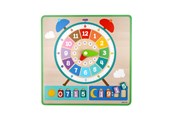 Babyleker - Barbo Toys Wacky Wonders Clock board - 6304