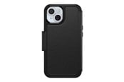 Mobil - Deksel og etui - OtterBox Strada MagSafe Apple iPhone 15 Shadow - black - ProPack - 77-93815