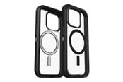Mobil - Deksel og etui - OtterBox Defender XT Clear Apple iPhone 15 Pro Max Dark Side - clear/black - ProPack - 77-93314