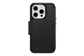 Mobil - Deksel og etui - OtterBox Strada MagSafe Apple iPhone 15 Pro Shadow - black - ProPack - 77-93812