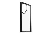 Mobil - Deksel og etui - OtterBox React Samsung Galaxy S24 Ultra Black Crystal - clear/black - ProPack - 77-94801
