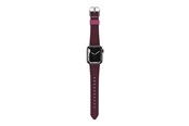 Smartklokke - Tilbehør - OtterBox Symmetry Cactus Leather Watch Band for Apple Watch 40/41/42mm Maroon Bells - pink - 77-96907