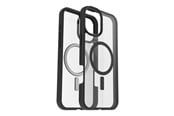 Mobil - Deksel og etui - OtterBox React MagSafe Apple iPhone 16 Plus Black Crystal - clear/black - ProPack - 77-96236