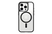 Mobil - Deksel og etui - OtterBox React MagSafe Apple iPhone 16 Pro Black Crystal - clear/black - ProPack - 77-96252