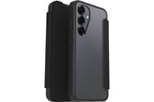 Mobil - Deksel og etui - OtterBox React Folio Samsung Galaxy S25 Black Crystal - clear/black - ProPack - 77-97830