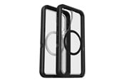 Mobil - Deksel og etui - OtterBox Defender XT Clear Magnets Samsung Galaxy S25 Dark Side - clear/black - 77-97580