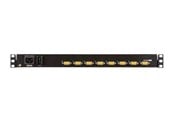KVM-switch - ATEN 8-Port Short Depth PS/2-USB VGA WideScreen LCD - CL3108NX-NORDIC