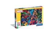 Puslespill - Clementoni Marvel Heroes VS Villains Super Colour Jigsaw Puzzle (104) - 25061