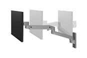 Skjermholder - Ergotron LX Pro mounting kit - modular - for LCD display - dark grey - 45-683-293