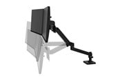 Skjermholder - Ergotron LX Pro mounting kit - for 2 flat panels - black - 45-684-292