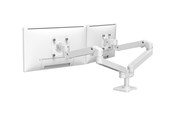 Skjermholder - Ergotron LX Pro mounting kit - for 2 LCD displays - side-by-side - white - 45-686-290