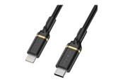 USB - OtterBox Cable USB C-Lightning 1M USB-PD - black - 78-52551