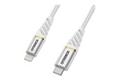 USB - OtterBox Premium Cable USB C-Lightning 1M USB-PD White - 78-52651