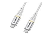 USB - OtterBox Premium Cable USB C-C 2M USB-PD White - 78-52681