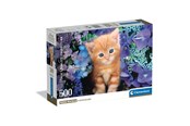 Puslespill - Clementoni Ginger Cat (500) - 35585