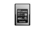 Minnekort - SANDISK PRO-CINEMA CFexpress - 1800MB/s - 480GB - SDCFEA-480G-GN4NN