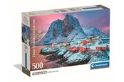 Puslespill - Clementoni Hamnoy Village (500) - 35587