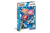 Puslespill - Clementoni Sonic Super Colour Puzzle (104) - 25038