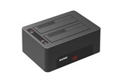 Harddisk - Tilbehør - Deltaco Two bay HDD/SSD Docking Station - K3082A