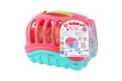 Babyleker - PLAY Animal Travel Cage with Cuddly Puppy 7pcs. - 2936