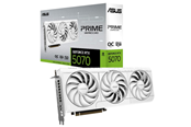 Grafikkort - ASUS GeForce RTX 5070 Prime OC White - 12GB GDDR7 RAM - Grafikkort - 90YV0M19-M0NA00