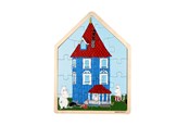 Babyleker - Barbo Toys Moomin - Framed Wooden Puzzle - House - 7288
