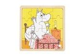 Babyleker - Barbo Toys Moomin - Framed Wooden Puzzle - Bedtime Jumping - 7219