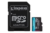 Minnekort - Kingston Canvas Go! Plus microSD/SD - 200MB/s - 128GB - SDCG4/128GB