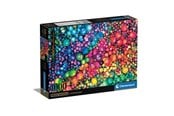 Puslespill - Clementoni Colourbloom Marbles (1000) - 39780