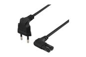 Strømkabel (ekstern) - Deltaco Power Cable - 1 m - DEL-109BL