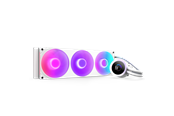 Prosessor-kjøler - NZXT Kraken Plus 360 RGB White - CPU Vannkjøling - RL-KR360-W2
