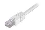 Nettverkskabel - Deltaco STP-635V - patch cable - 35 m - white - Hvit - 35m - STP-635V