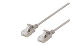 Nettverkskabel - Deltaco patch cable - 1.5 m - grey - Grå - 1m - UFTP-1030