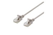 Nettverkskabel - Deltaco network cable - 3 m - grey - Grå - 3m - UFTP-1050