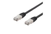 Nettverkskabel - Deltaco LAN CAT 6 - F/UTP - Svart - 15m - SFTP-615SH