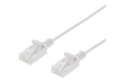 Nettverkskabel - Deltaco patch cable - 1.5 m - white - Hvit - 1meter - UUTP-1412