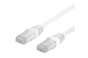 Nettverkskabel - Deltaco LAN - CAT 6 - UTP - Hvit - 0.5m - TP-60V-50P