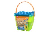 Utendørsleker - PLAY Beach Set Castle with Accessories 21pcs. - 5445