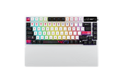 Tastatur - ASUS ROG Azoth X 75% Wireless DIY Custom RGB - Gamingtastatur - Uten numpad - Nordisk - Hvit - 90MP044F-BKNA30