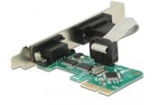 Nettverksadapter - DeLOCK PCI Card > 2 x Serial RS-232 - 89918