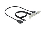 USB - DeLOCK USB 3.1 Slot Bracket - 89934