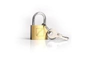 Sikkerhetsutstyr - Travelblue Security Suitcase Padlock 20 mm - Solid Brass - 020