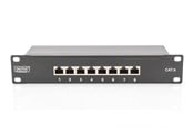 Tilbehør - DIGITUS 8-Port 1U CAT6 Patch Panel - DN-91608S