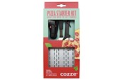 Grill & Tilbehør - cozze gavesett i 3 deler: Pizzaspade, termometer og pizzaskjærer i gaveeske. - 90380