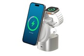 Mobil - Adaptere og ladere - ALOGIC PowerPod 4-in-1 Qi2 Fast Wireless Charging Stand - AL41WCPO-WH