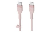 USB - Belkin BoostCharge - USB-C cable - 24 pin USB-C to 24 pin USB-C - 2 m - CAB009BT2MPK