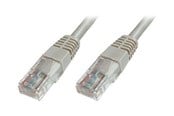 Nettverkskabel - DIGITUS Ecoline patch cable - 15 m - grey - Grå - 15m - DK-1511-150
