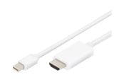 Skjermkabel - DIGITUS ASSMANN adapter cable - DisplayPort / HDMI - 2 m - AK-340304-020-W