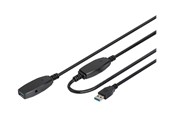 USB - DIGITUS - USB extension cable - USB Type A to USB Type A - 15 m - DA-73106
