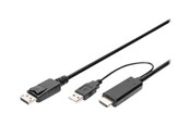 Skjermkabel - DIGITUS adapter cable - 2 m - DK-HD2533-01-4